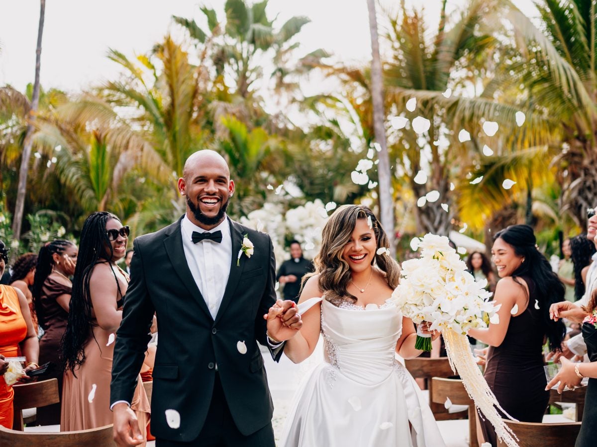 Bridal Bliss: New Orleans Saints Star Cedrick Wilson Jr. Weds Sade Scott In Stunning Cabo Celebration