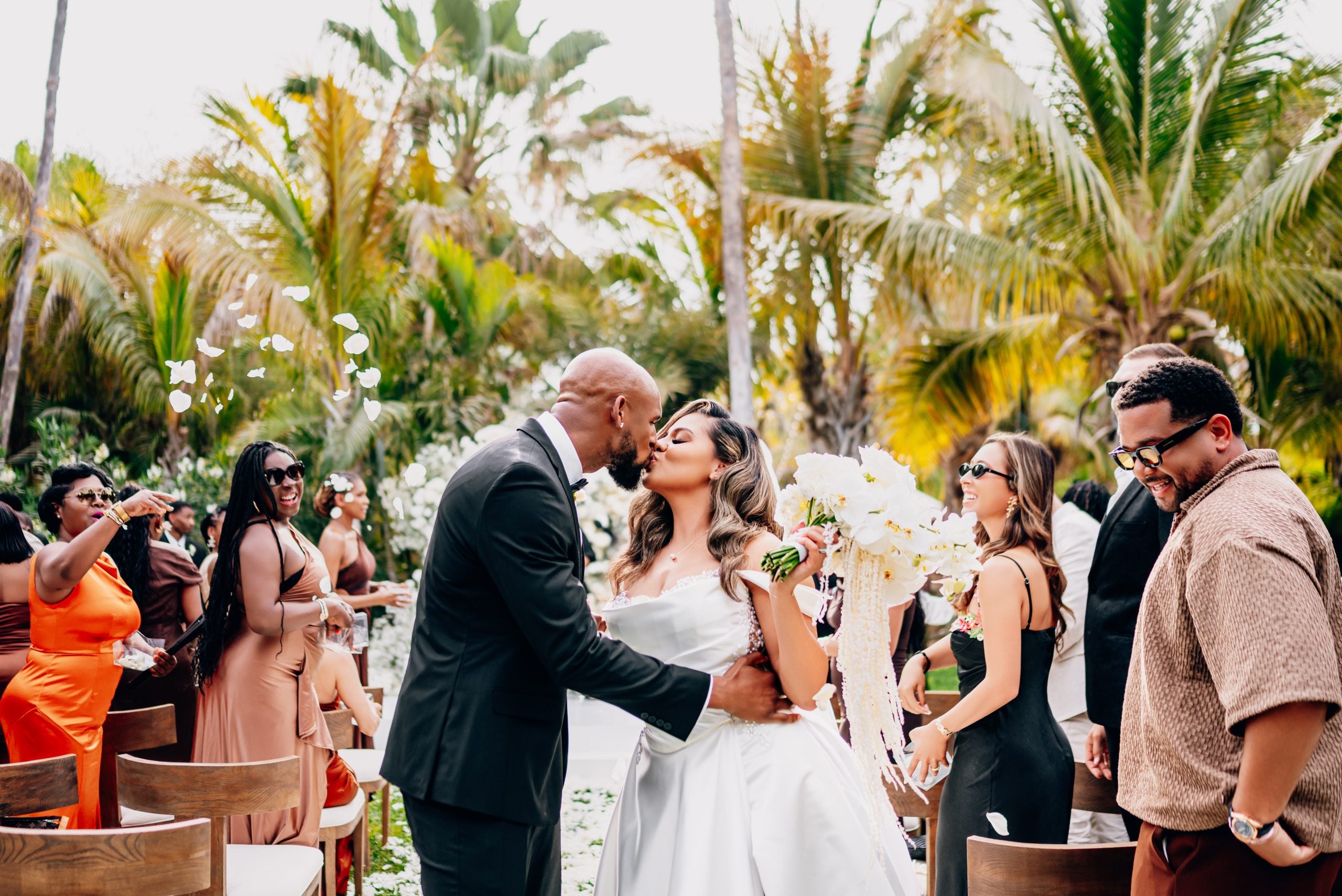 Bridal Bliss: New Orleans Saints Star Cedrick Wilson Jr. Weds Sade Scott In Stunning Cabo Celebration