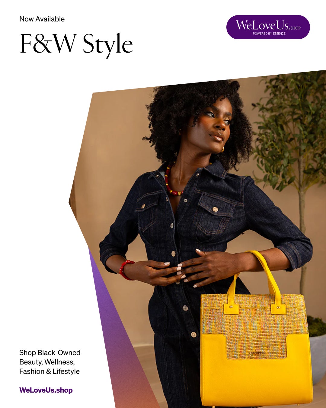 WeLoveUs.Shop Partner Alexandria W. Alli’s F&W Style Is Making A Mark On The Handbag Industry