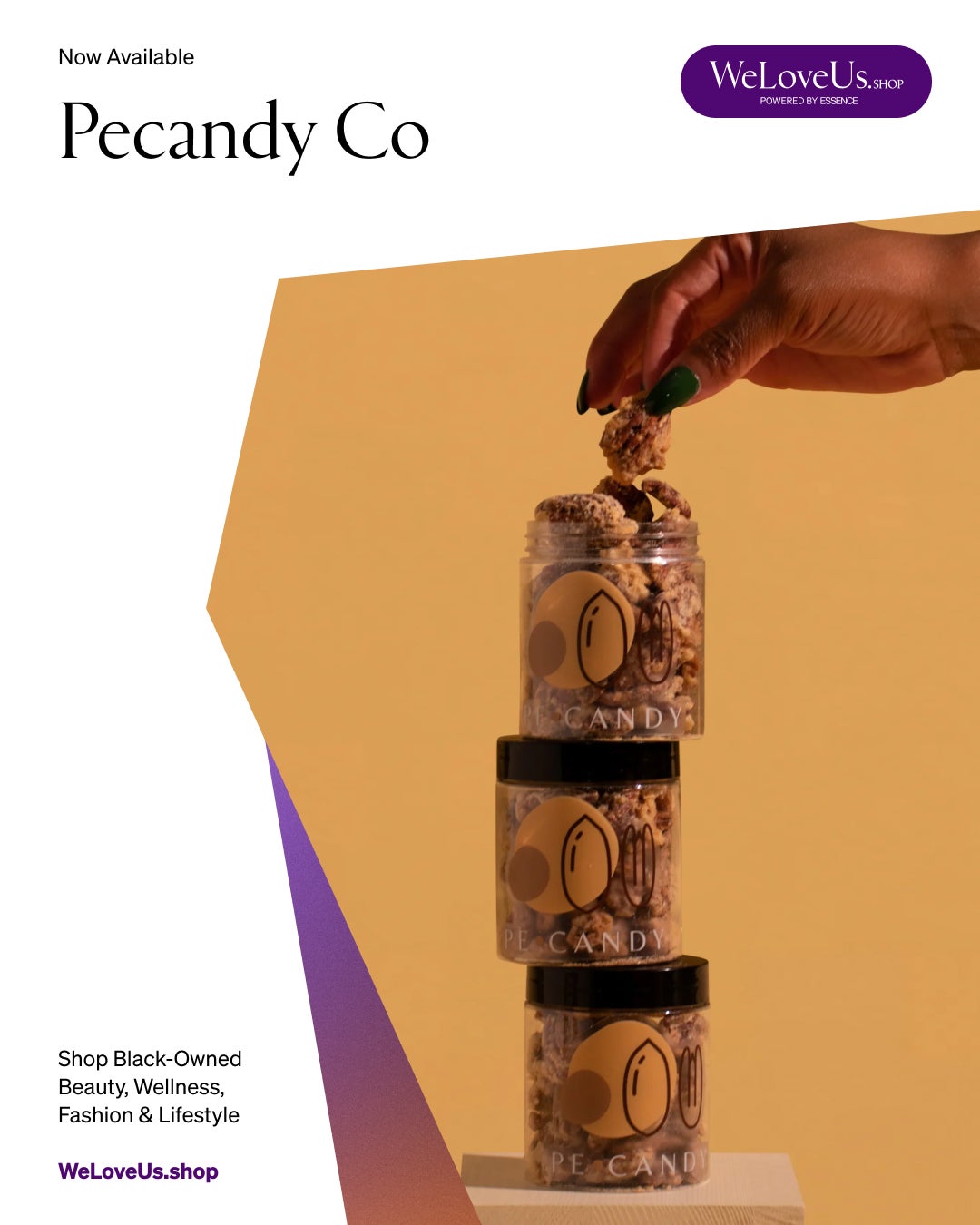 WeLoveUs.Shop Partner Alishia Richardson Is Giving Candied Pecans A Sexy Upgrade