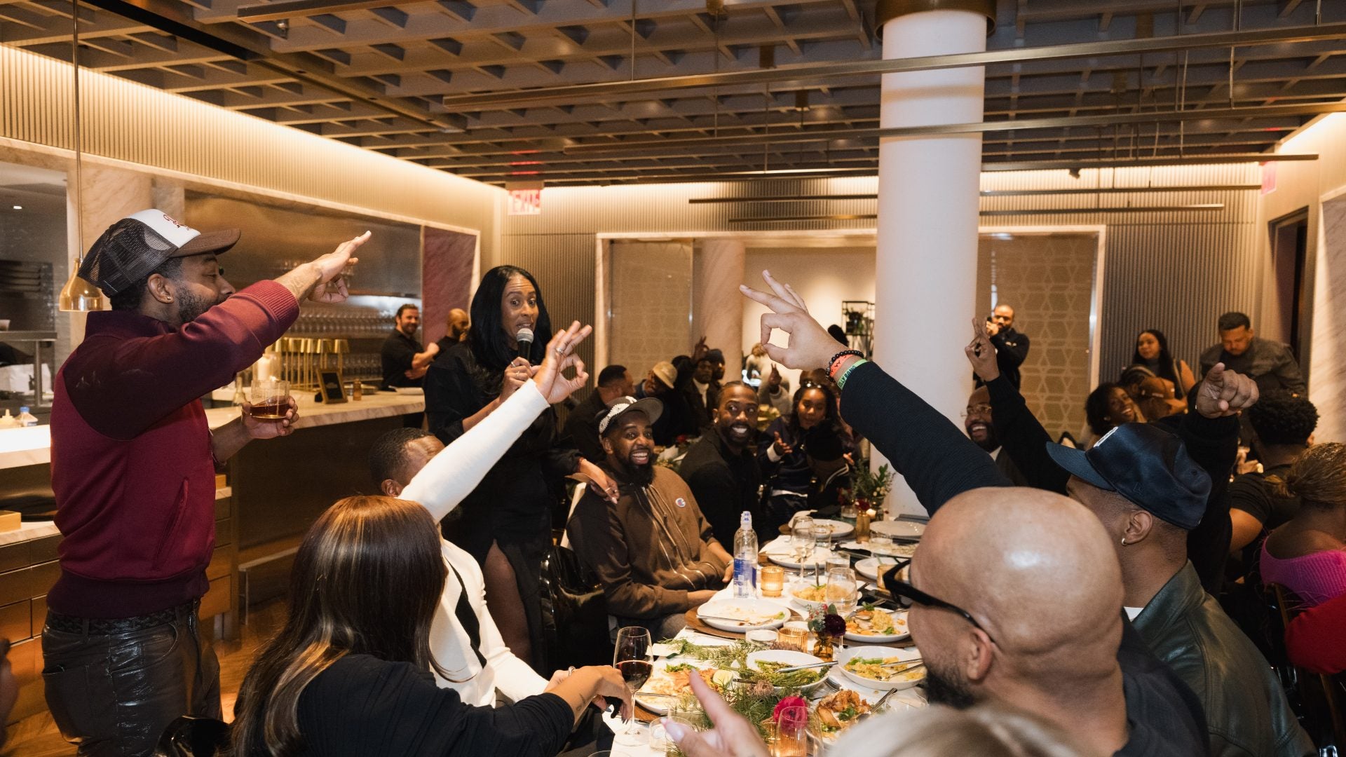 Inside DIALLO's Holiday Dinner Honoring HBCU Excellence
