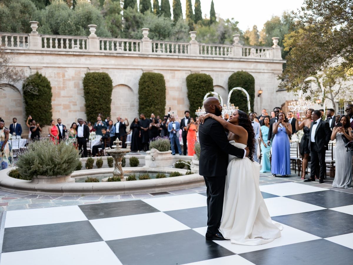 Bridal Bliss: Alexis and Derrick Brought A Touch Of Italy To Their Beverly Hills Mansion Matrimony