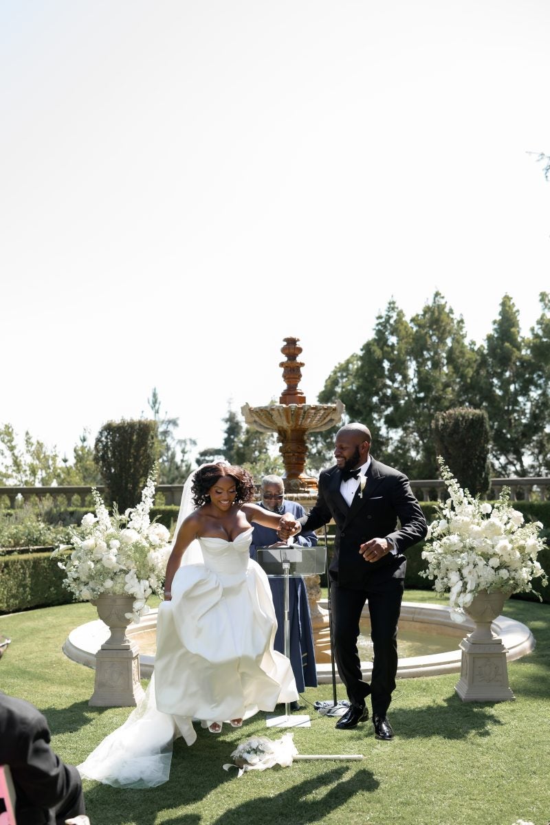 Bridal Bliss: Alexis and Derrick Brought A Touch Of Italy To Their Beverly Hills Mansion Matrimony