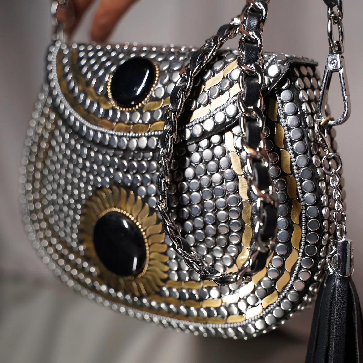 These Mosaic Bags Are The Ultimate Statement—And They’re Black Woman–Made