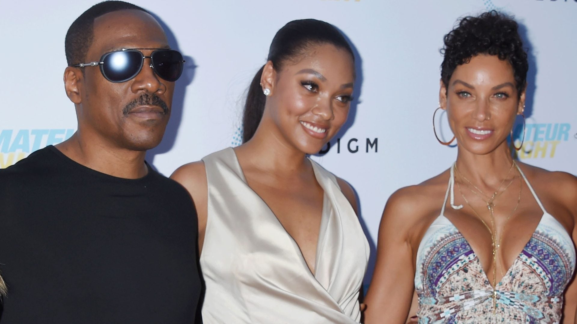 Bria Murphy’s First Baby Shower Brings Together Parents Eddie And Nicole