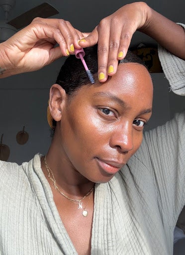 How I Keep My Holiday Bun Flyaway And Damage-Free