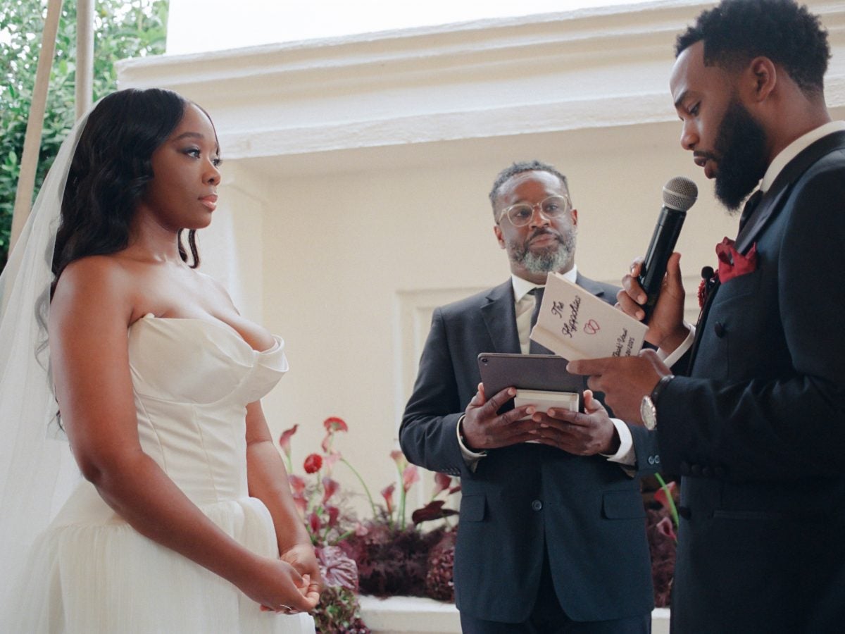 Bridal Bliss: NyAsia And Noah Celebrated Their New Orleans Nuptials With A String Quartet And A Second Line