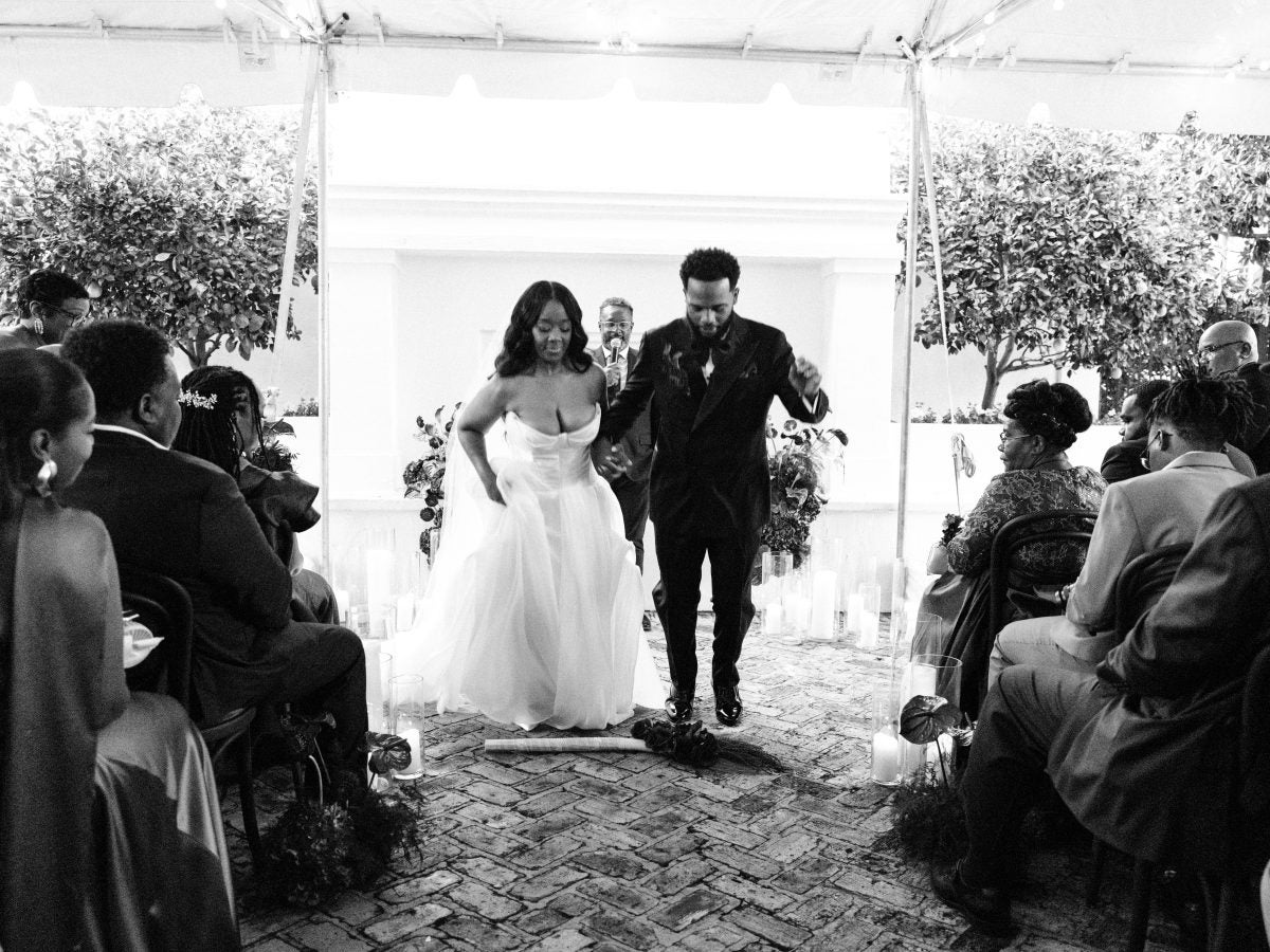 Bridal Bliss: NyAsia And Noah Celebrated Their New Orleans Nuptials With A String Quartet And A Second Line