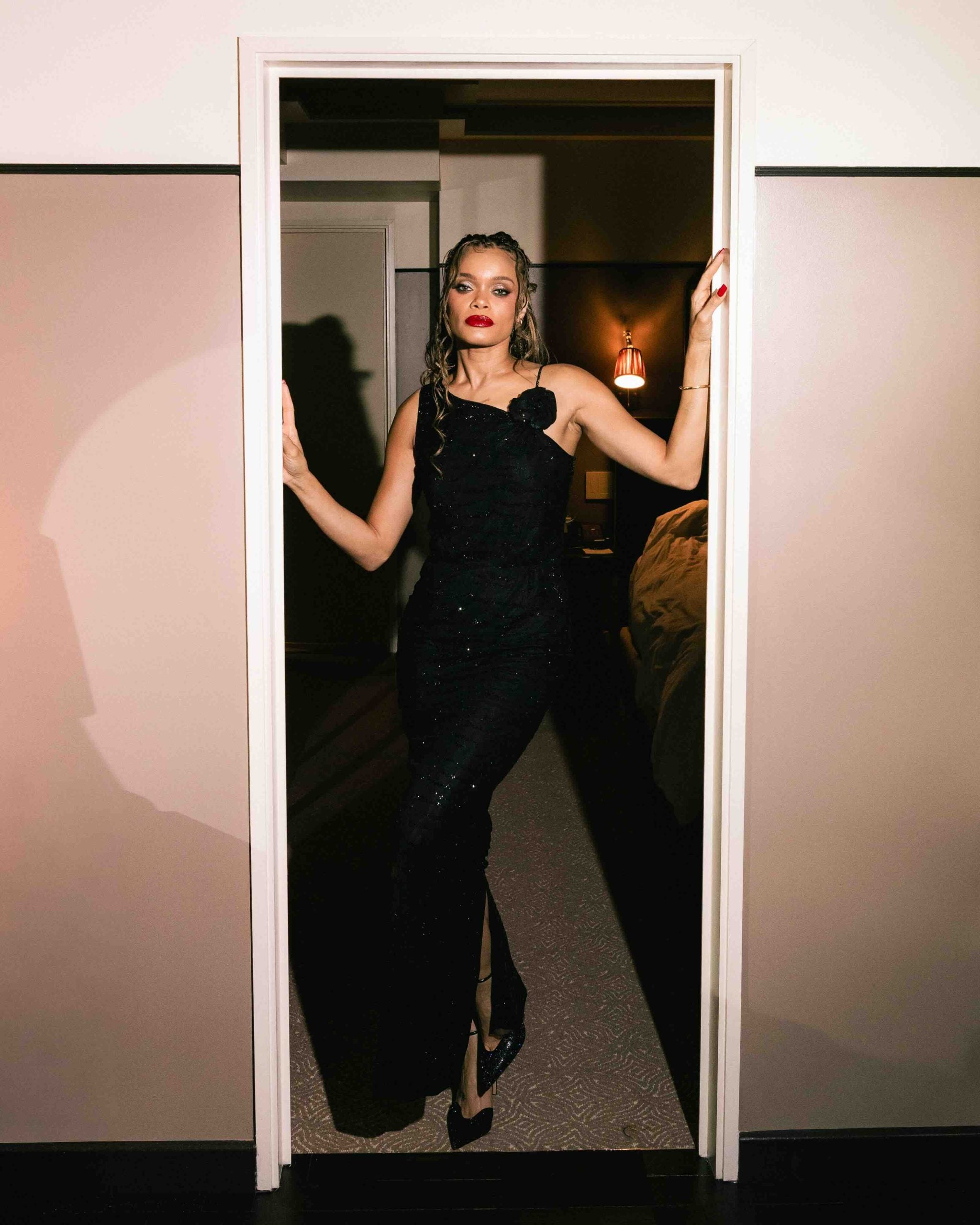 Get Ready With Andra Day For Armani Beauty’s VIP Event In LA