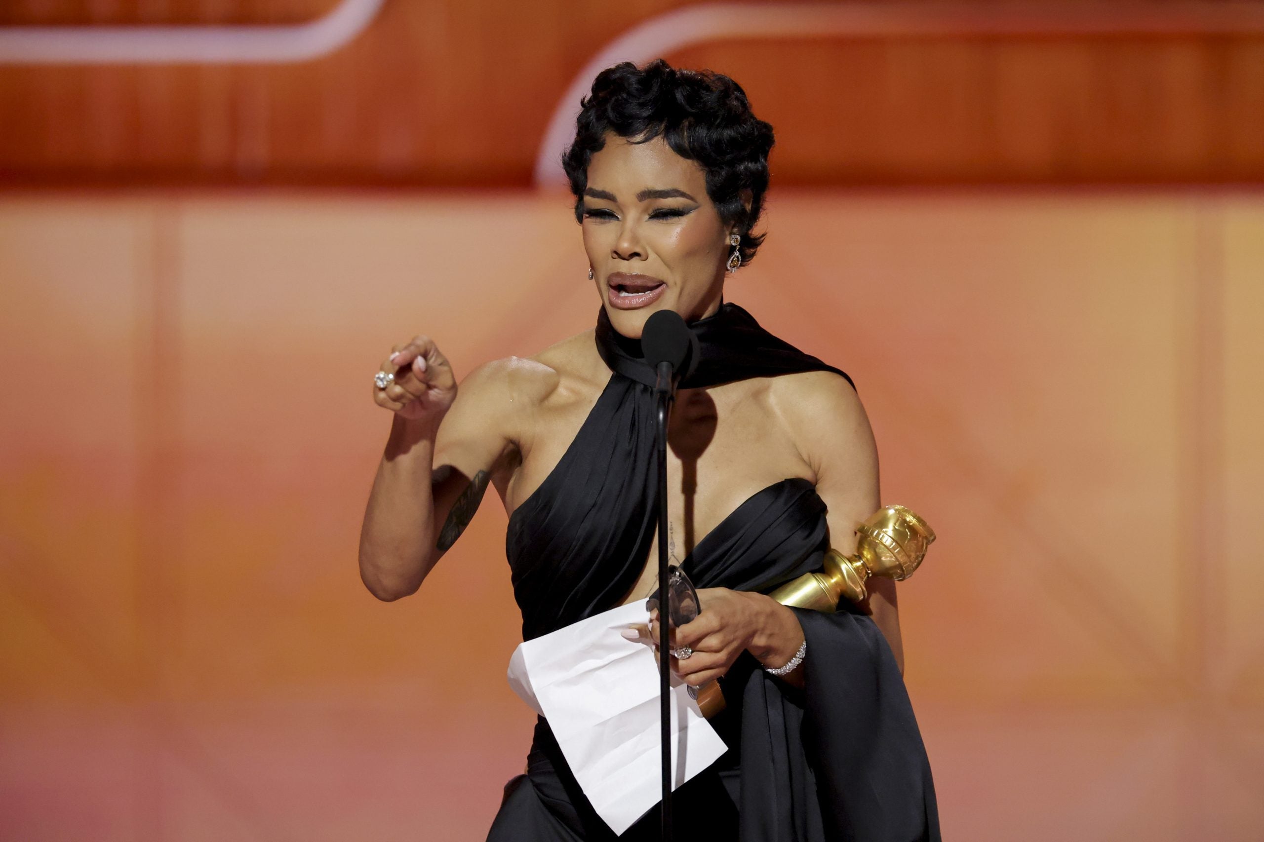 Teyana Taylor Wins Her First Golden Globe: “We Belong In Every Room We Walk Into”