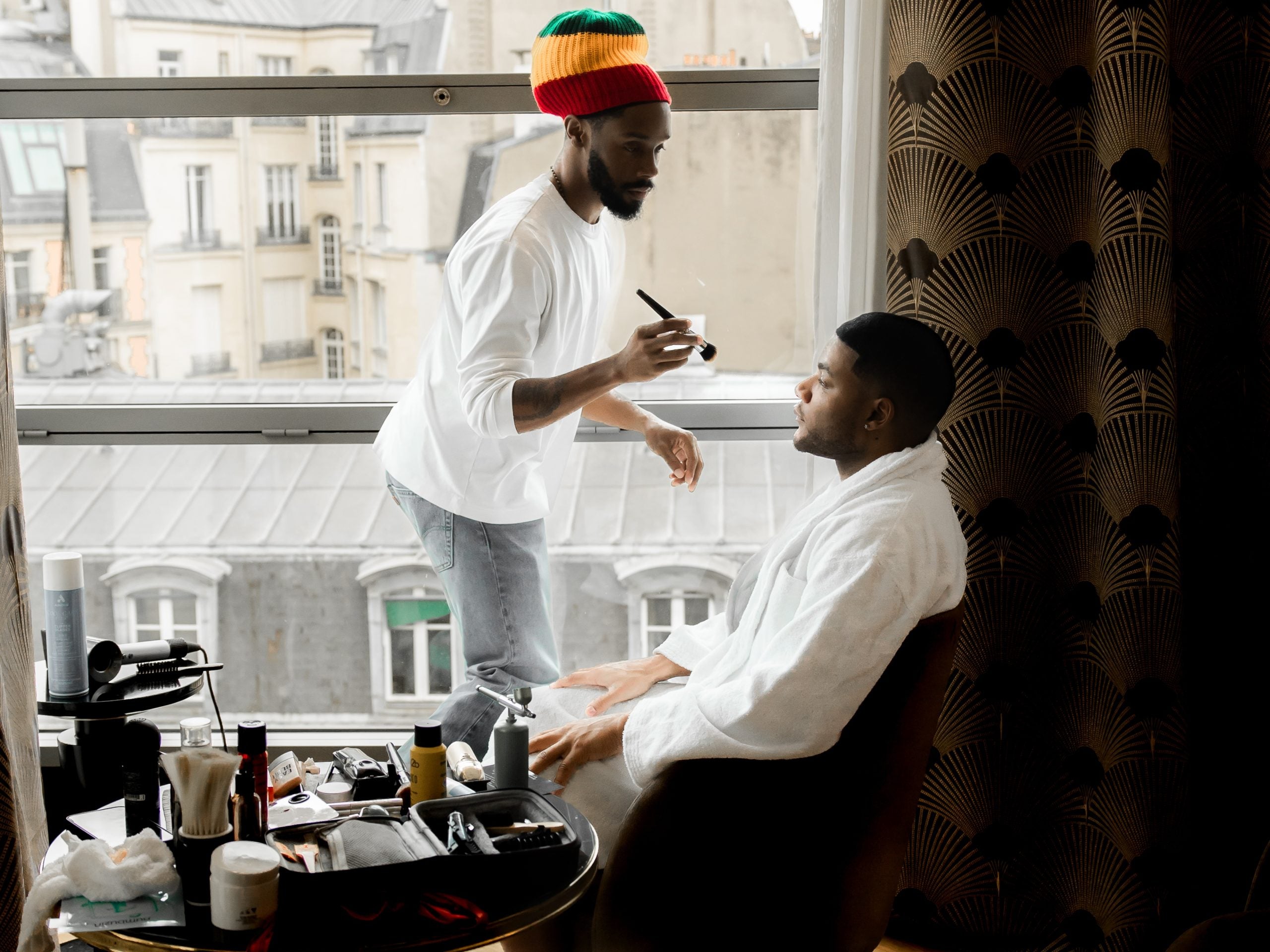 Get Ready With Crowned Skin’s Founder For The AMIRI Show – Essence