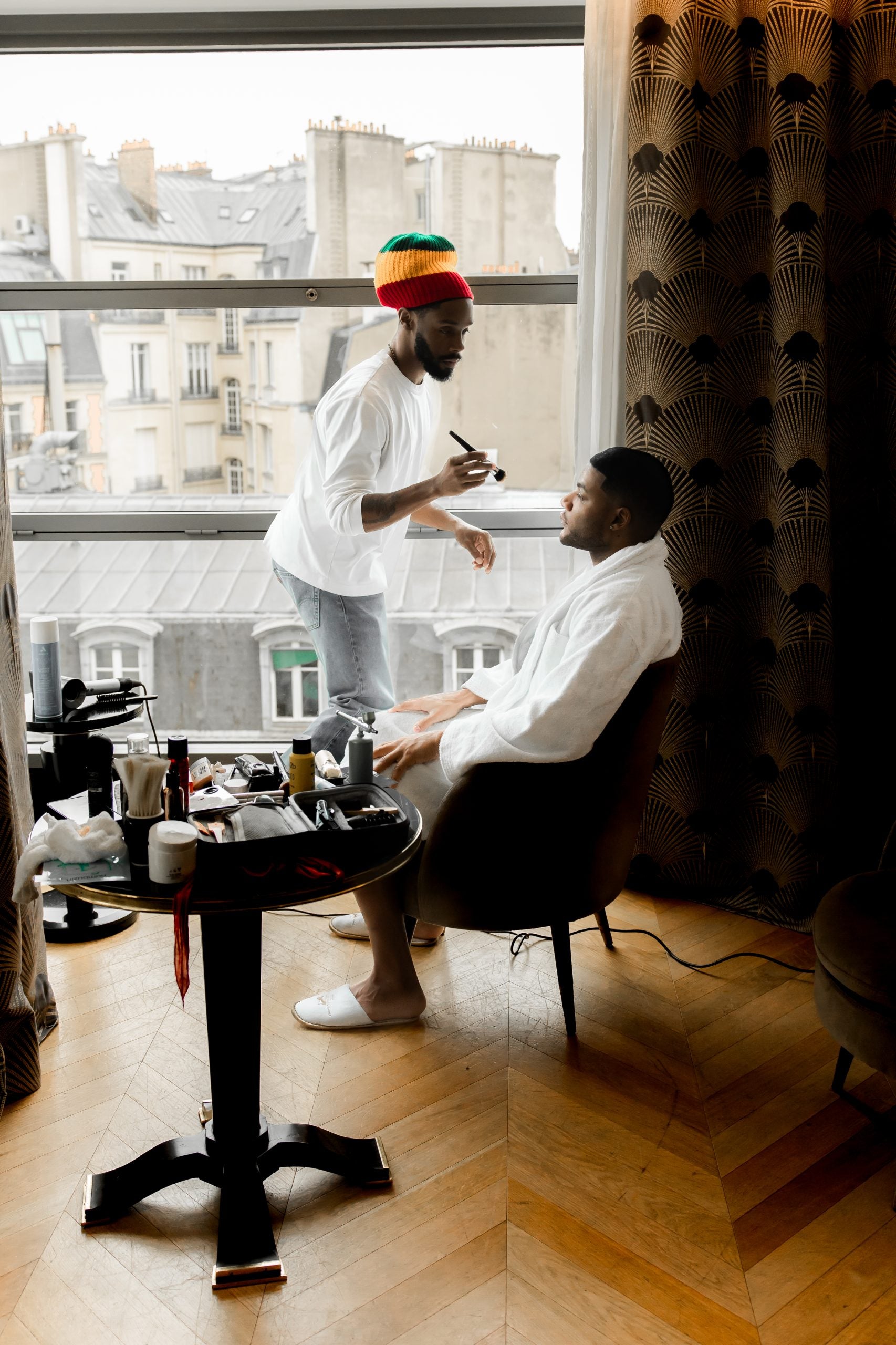 Get Ready With Crowned Skin’s Founder For The AMIRI Show