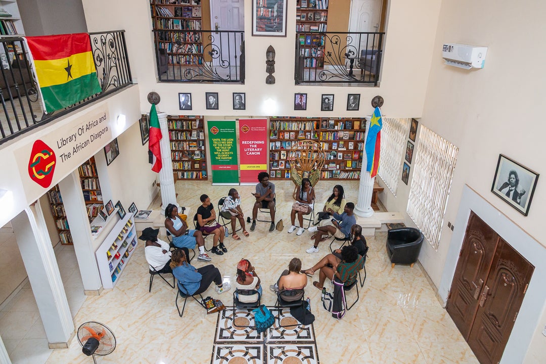 Inside A Vast Library In Ghana That Celebrates The Works Of The African Diaspora