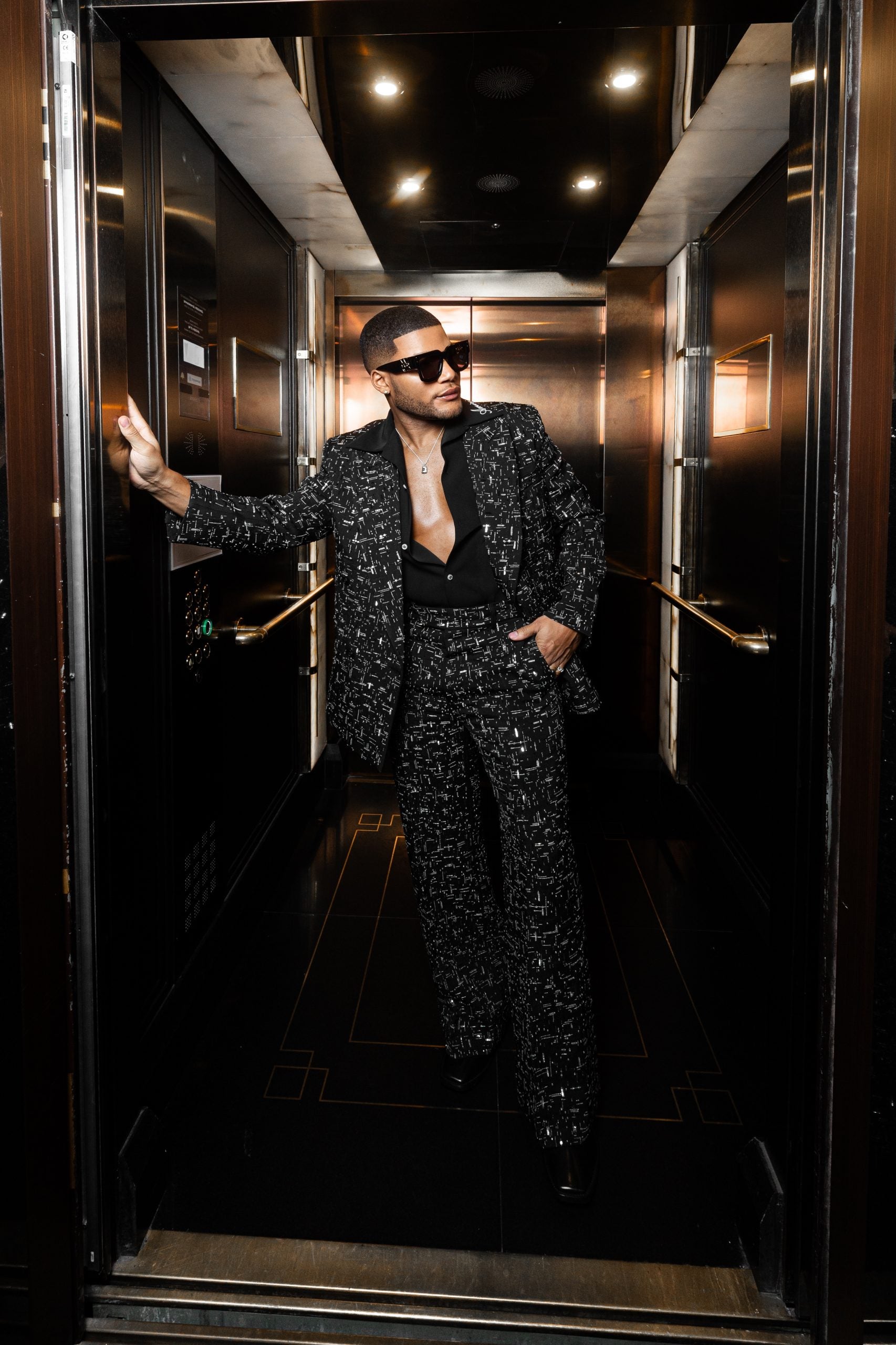 Get Ready With Crowned Skin’s Founder For The AMIRI Show