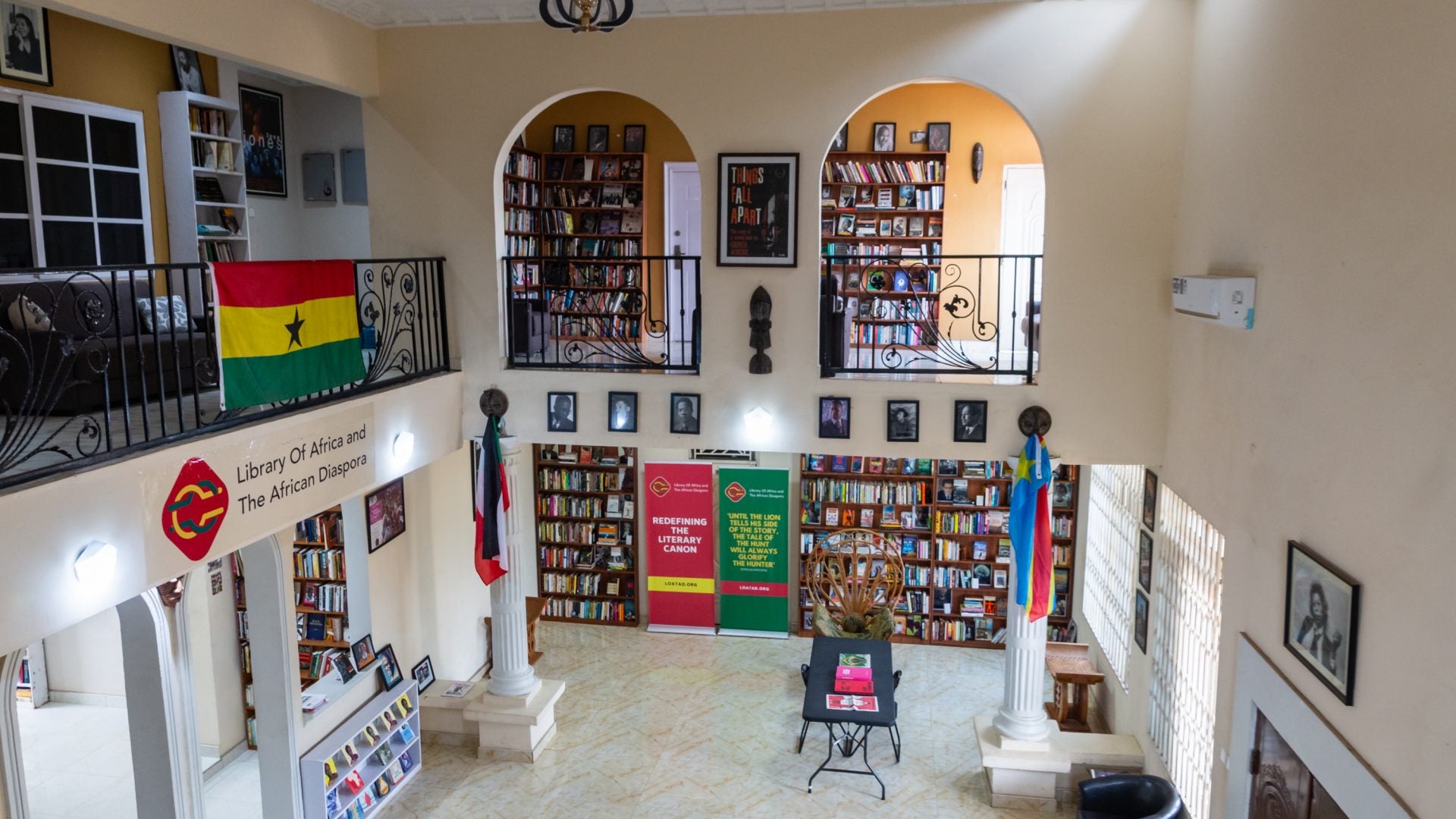Inside A Vast Library In Ghana That Celebrates The Works Of The African Diaspora
